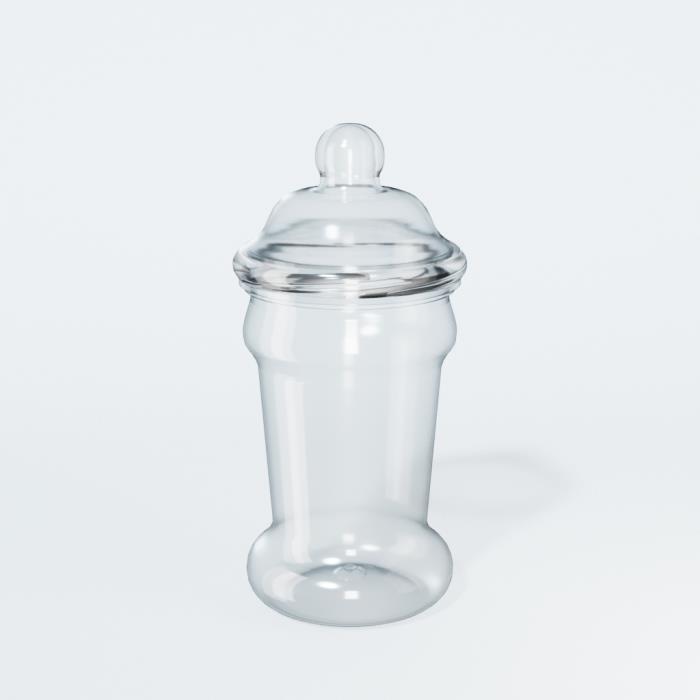 Victorian Round Jar 1.4L